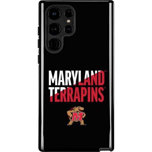 University of Maryland Terrapins Athletic Marks Galaxy S25 Ultra Impact Case