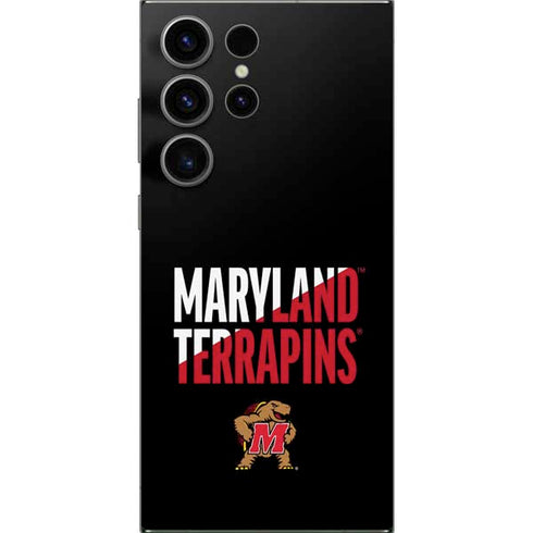 University of Maryland Terrapins Athletic Marks Galaxy S25 Ultra Skin