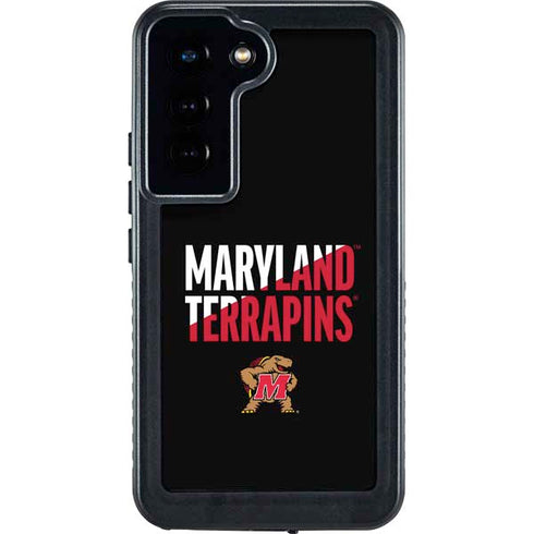 University of Maryland Terrapins Athletic Marks Galaxy S24 Waterproof Case