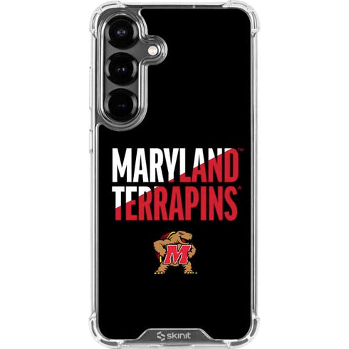 University of Maryland Terrapins Athletic Marks Galaxy S26 Clear Case