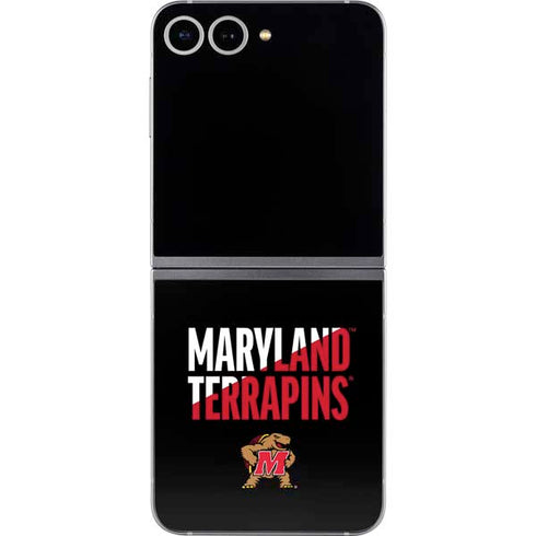 University of Maryland Terrapins Athletic Marks Galaxy Z Flip6 Skin