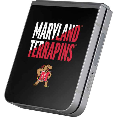 University of Maryland Terrapins Athletic Marks Galaxy Z Flip6 Skin