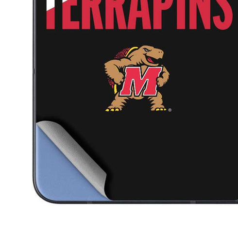 University of Maryland Terrapins Athletic Marks Galaxy Z Fold5 5G Skin