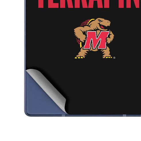 University of Maryland Terrapins Athletic Marks Galaxy Z Fold6 Skin