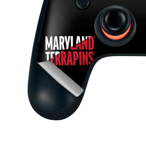 University of Maryland Terrapins Athletic Marks Google Stadia Controller Skin