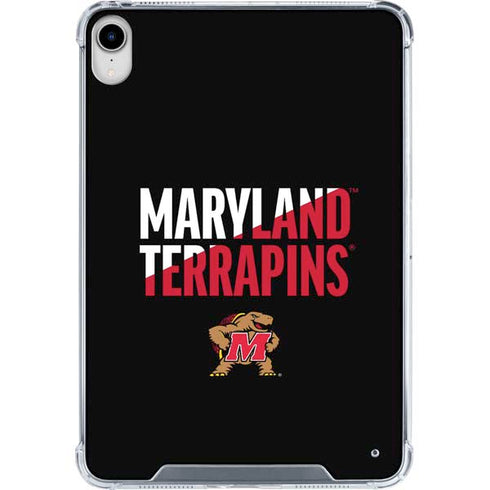 University of Maryland Terrapins Athletic Marks iPad 11th Gen (2025) Clear Case