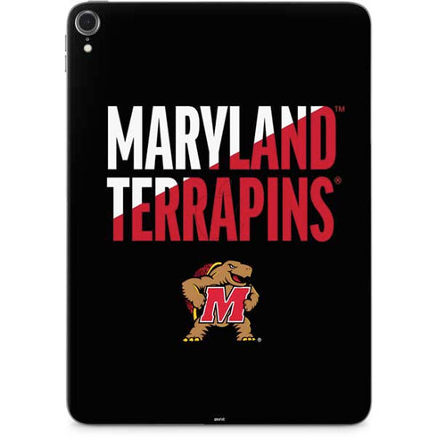 University of Maryland Terrapins Athletic Marks Apple iPad Pro Skin