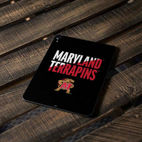 University of Maryland Terrapins Athletic Marks Apple iPad Pro Skin