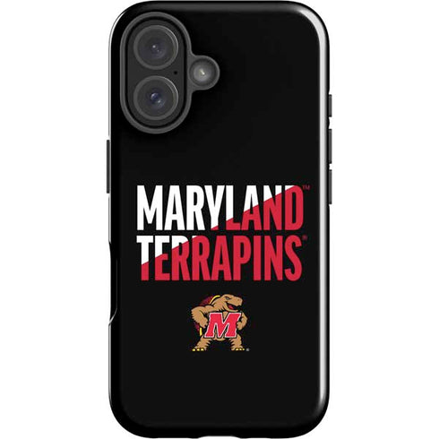 University of Maryland Terrapins Athletic Marks iPhone 16 Impact Case