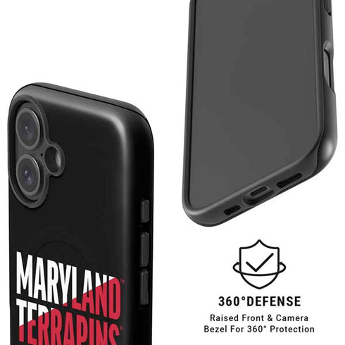 University of Maryland Terrapins Athletic Marks iPhone 16 Plus Magsafe Impact Case