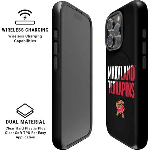 University of Maryland Terrapins Athletic Marks iPhone 16 Pro Magsafe Impact Case