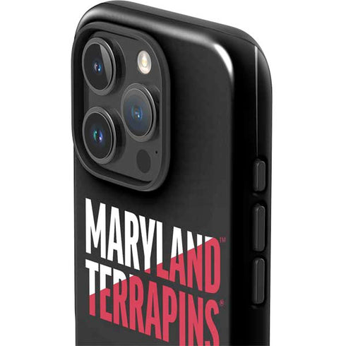 University of Maryland Terrapins Athletic Marks iPhone 16 Pro Max Impact Case