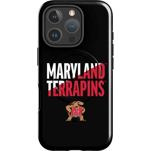 University of Maryland Terrapins Athletic Marks iPhone 16 Pro Max Magsafe Impact Case