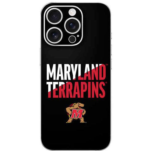 University of Maryland Terrapins Athletic Marks iPhone 16 Pro Skin