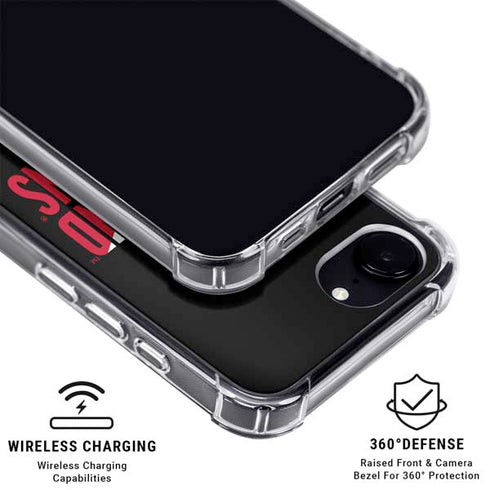 University of Maryland Terrapins Athletic Marks iPhone 16e Clear Case