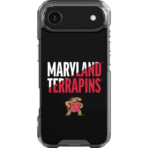University of Maryland Terrapins Athletic Marks iPhone 17 Air Clear Case