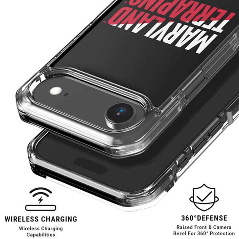 University of Maryland Terrapins Athletic Marks iPhone 17 Air Clear Case