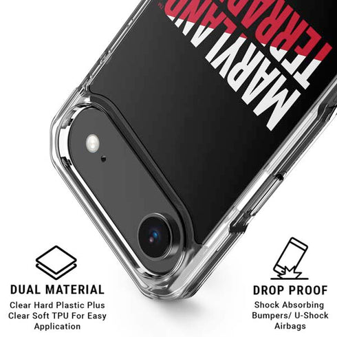 University of Maryland Terrapins Athletic Marks iPhone 17 Air Clear Case