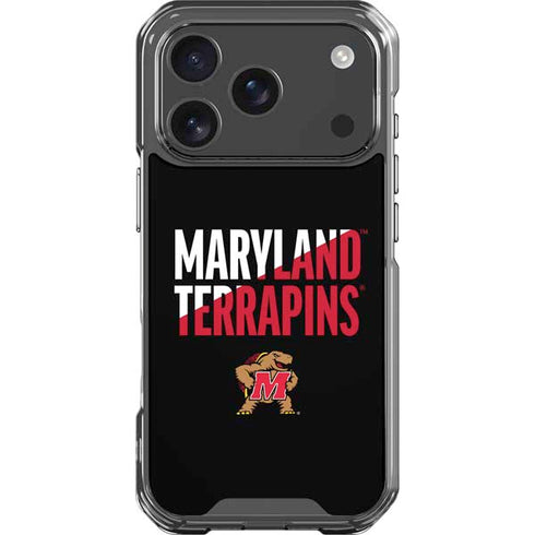 University of Maryland Terrapins Athletic Marks iPhone 17 Pro Clear Case