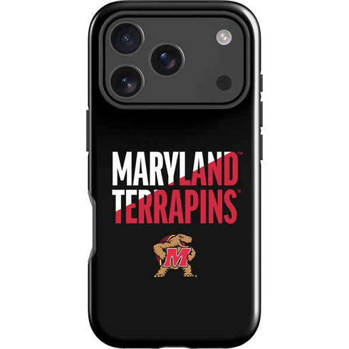 University of Maryland Terrapins Athletic Marks iPhone 17 Pro Impact Case