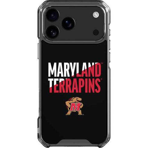 University of Maryland Terrapins Athletic Marks iPhone 17 Pro Max Clear Case