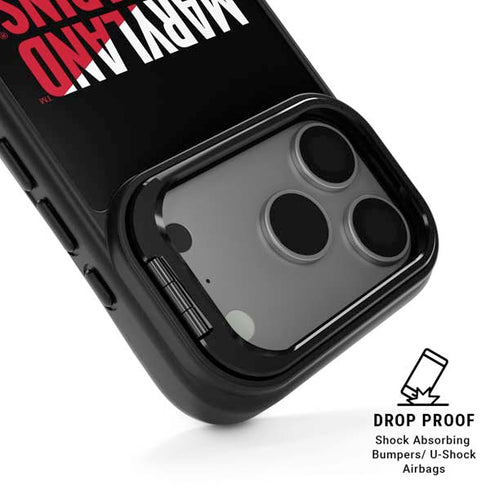 University of Maryland Terrapins Athletic Marks iPhone 17 Pro Max Kickstand Case