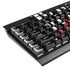 University of Maryland Terrapins Athletic Marks K95 RGB PLATINUM Mechanical Gaming Keyboard Skin