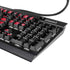 University of Maryland Terrapins Athletic Marks K95 RGB PLATINUM Mechanical Gaming Keyboard Skin