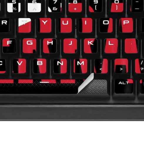 University of Maryland Terrapins Athletic Marks K95 RGB PLATINUM Mechanical Gaming Keyboard Skin