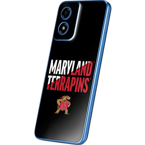 University of Maryland Terrapins Athletic Marks Moto G Play 4G (2024) Skin