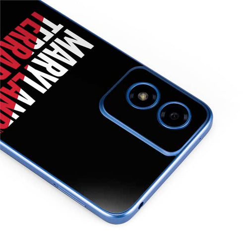 University of Maryland Terrapins Athletic Marks Moto G Play 4G (2024) Skin