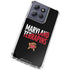 University of Maryland Terrapins Athletic Marks Moto G Power 5G (2025) Clear Case