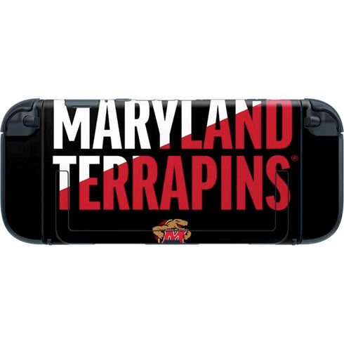 University of Maryland Terrapins Athletic Marks Nintendo Switch 2 (2025) with Joy-Con Skin