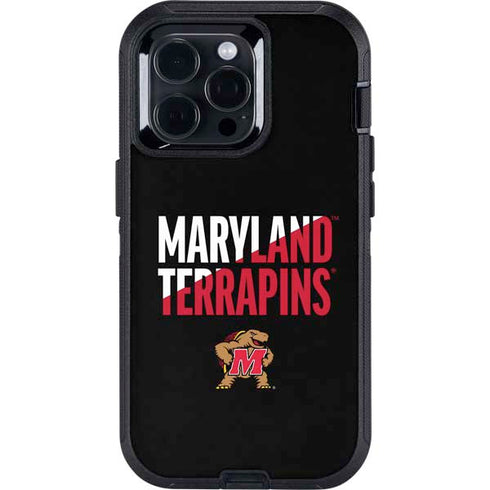 University of Maryland Terrapins Athletic Marks Otterbox Defender iPhone Skin