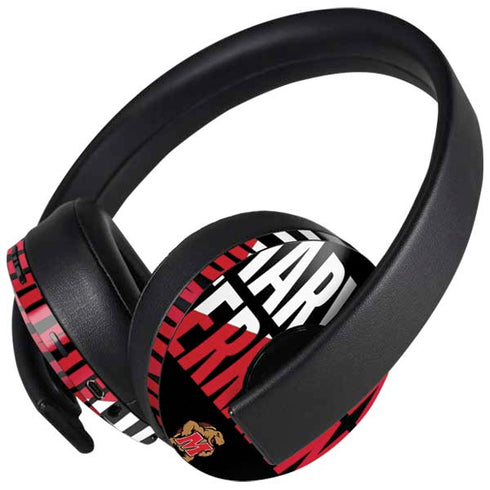 University of Maryland Terrapins Athletic Marks PlayStation 4 Gold Wireless Headset Skin