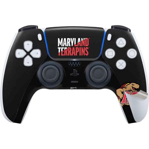 University of Maryland Terrapins Athletic Marks PS5 Pro Bundle Skin