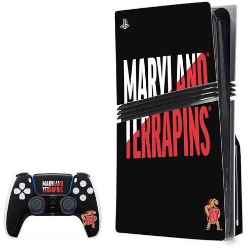 University of Maryland Terrapins Athletic Marks PlayStation PS5 Skins