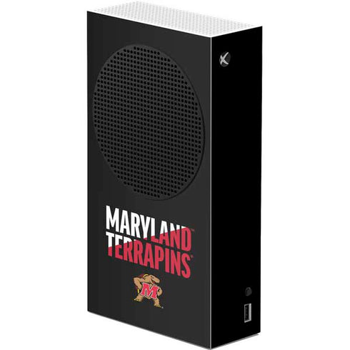 University of Maryland Terrapins Athletic Marks Xbox Series S Skins
