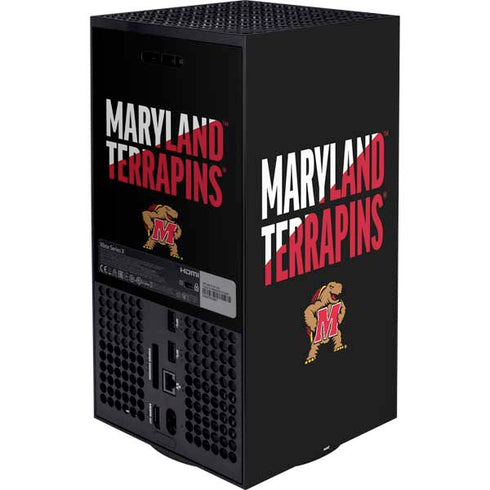 University of Maryland Terrapins Athletic Marks Xbox Series X Bundle Skin