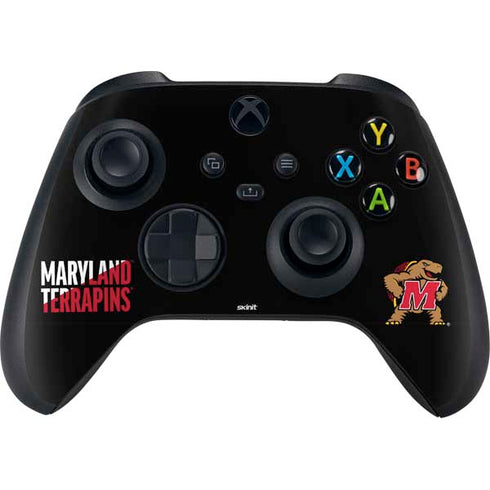 University of Maryland Terrapins Athletic Marks Xbox Series X Skins