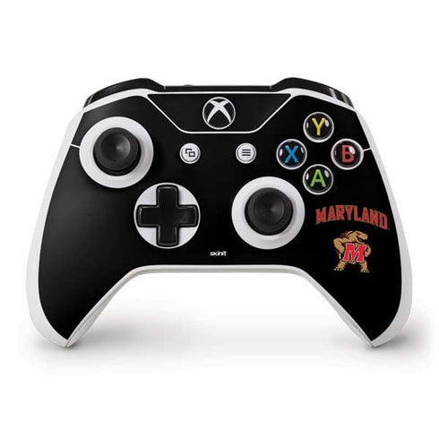 University of Maryland Collegiate Text Xbox One Skins