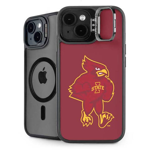 Iowa State University Mascot iPhone 14 Plus Kickstand Case