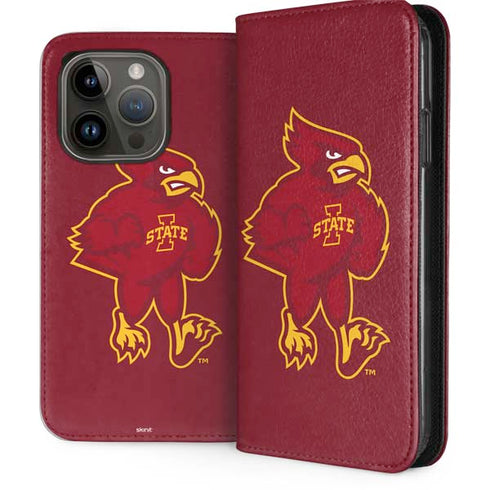 Iowa State University Mascot iPhone 15 Pro Folio Case