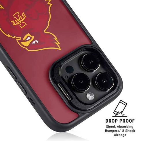 Iowa State University Mascot iPhone 15 Pro Max Kickstand Case