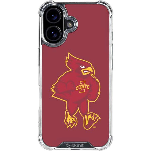 Iowa State University Mascot iPhone 16 Clear Case