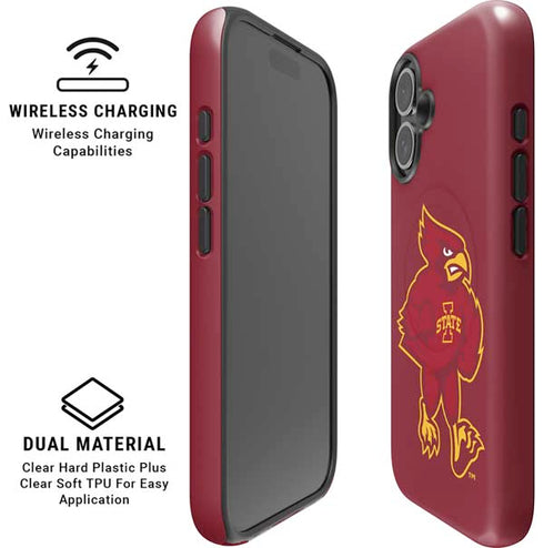 Iowa State University Mascot iPhone 16 Plus Magsafe Impact Case