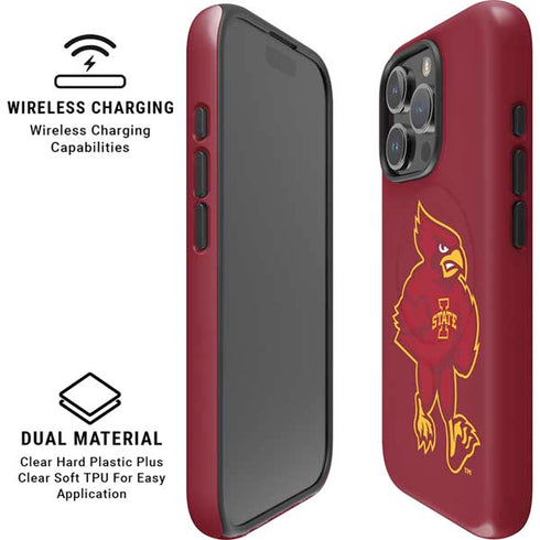 Iowa State University Mascot iPhone 16 Pro Max Magsafe Impact Case