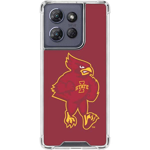 Iowa State University Mascot Moto G 5G (2025) Clear Case