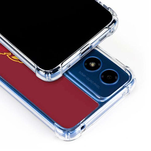 Iowa State University Mascot Moto G 5G (2024) Clear Case