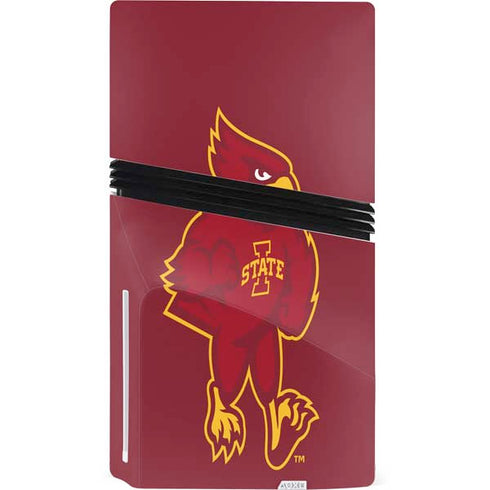 Iowa State University Mascot PS5 Pro Disk Console Skin